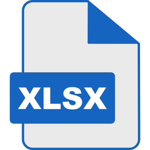 xlsx Generic color fill icon