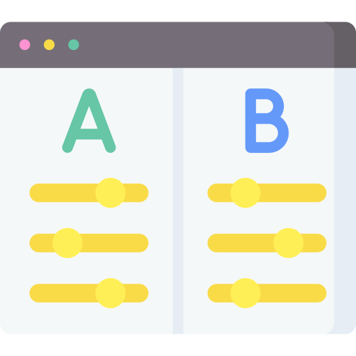 Ab testing Special Flat icon