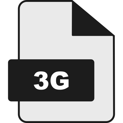 3g Generic color lineal-color icon