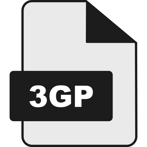 3 gp Generic color lineal-color icon