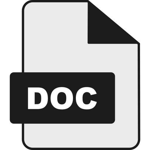 fichier doc Generic color lineal-color Icône