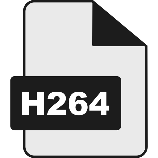 h264 Generic color lineal-color icona