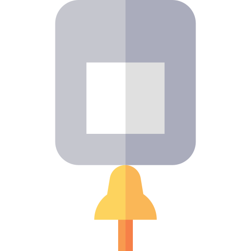 balie Basic Straight Flat icoon