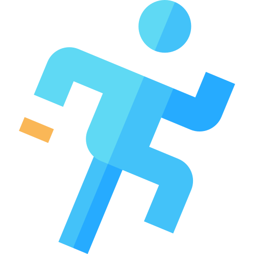 atletismo Basic Straight Flat icono