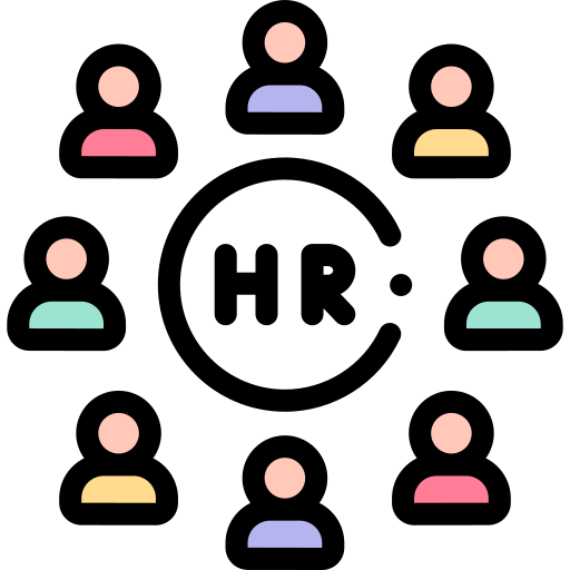 humanressourcen Detailed Rounded Lineal color icon