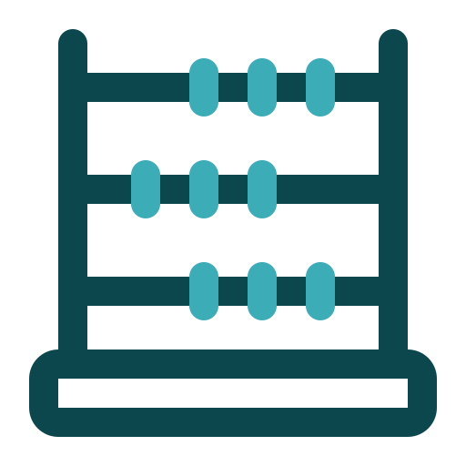 Abacus Generic color outline icon
