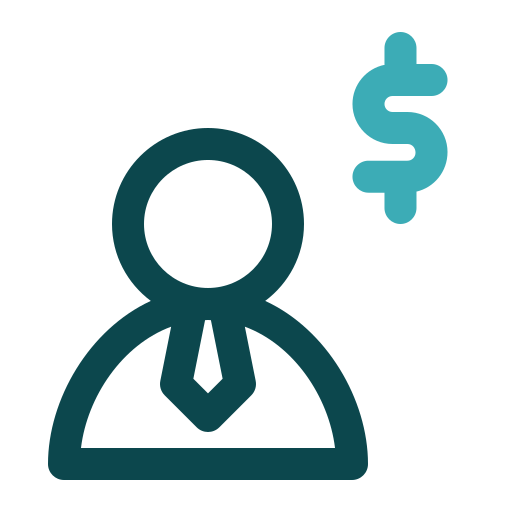 Financial consultant Generic color outline icon