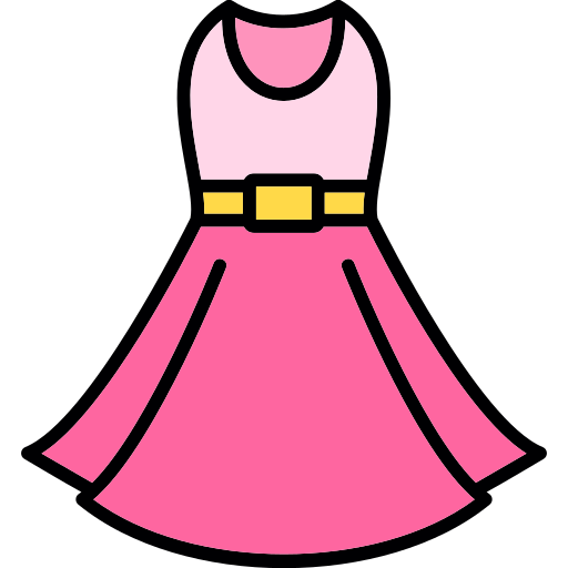 ドレス Generic color lineal-color icon