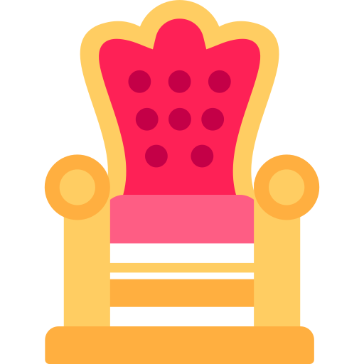 Throne Generic color fill icon