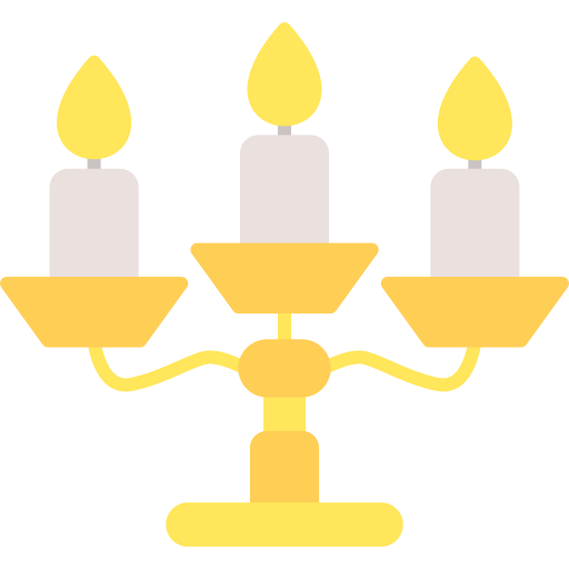 candelabro Generic color fill icono