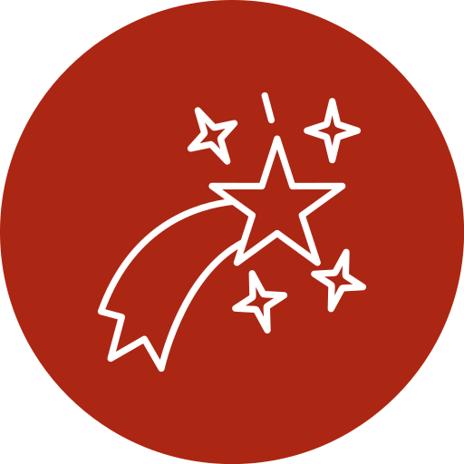 Shooting star Generic color fill icon