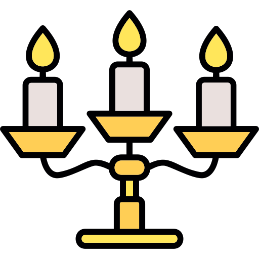 Świeczniki Generic color lineal-color ikona