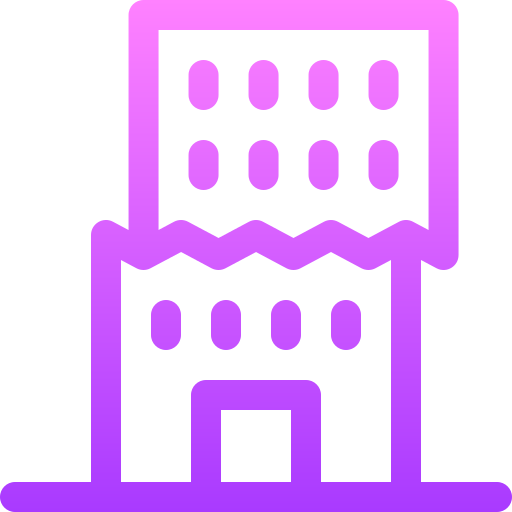 Damaged Basic Gradient Lineal color icon