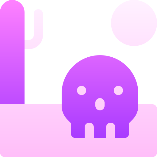사막화 Basic Gradient Gradient icon