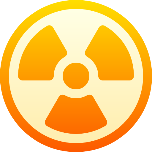 Радиация Basic Gradient Gradient иконка