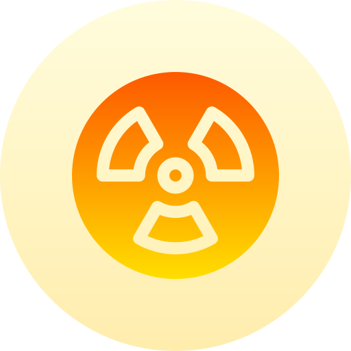 radiación Basic Gradient Circular icono