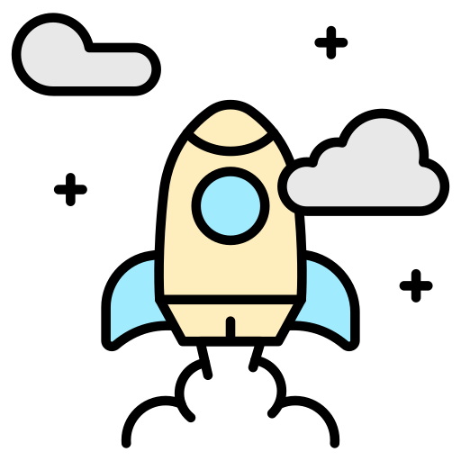 Rocket Generic color lineal-color icon