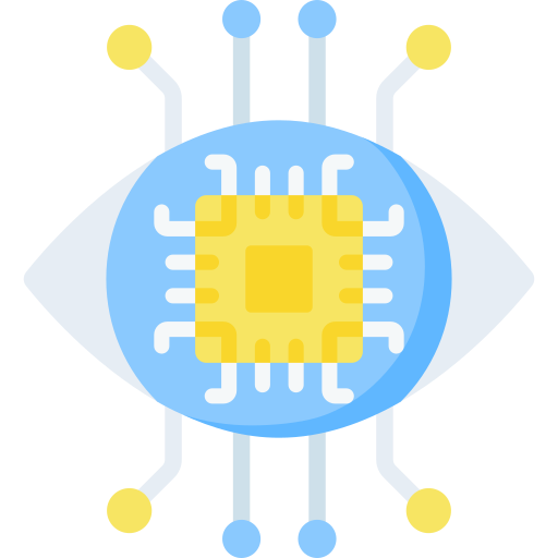 Machine vision Special Flat icon