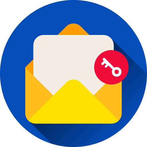 correo electrónico confidencial Generic gradient fill icono