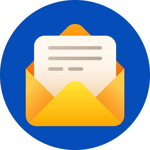 email Generic gradient fill icon