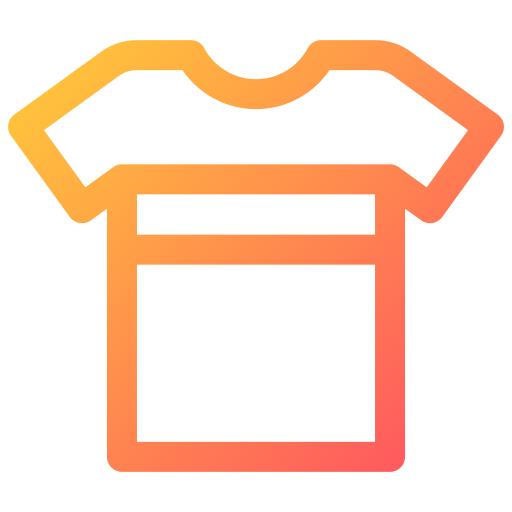 t-shirt Generic gradient outline icoon