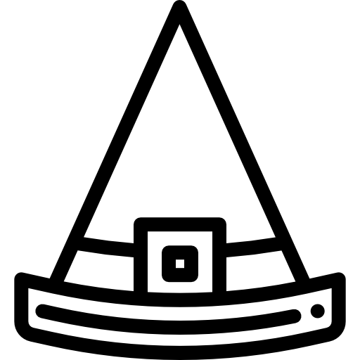 魔女 Detailed Rounded Lineal icon
