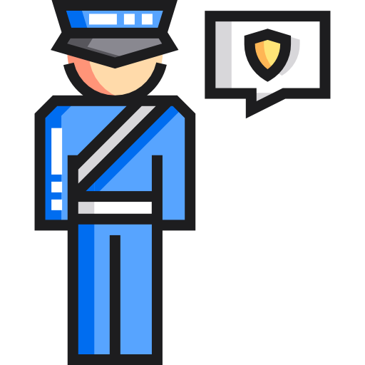seguridad Detailed Straight Lineal color icono