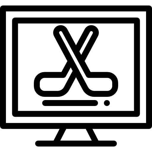 ホッケースティック Detailed Rounded Lineal icon