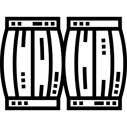 beczka Detailed Straight Lineal ikona