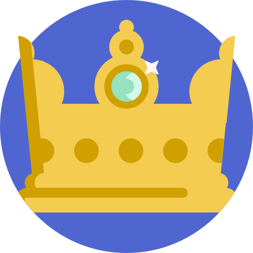 kroon Detailed Flat Circular Flat icoon