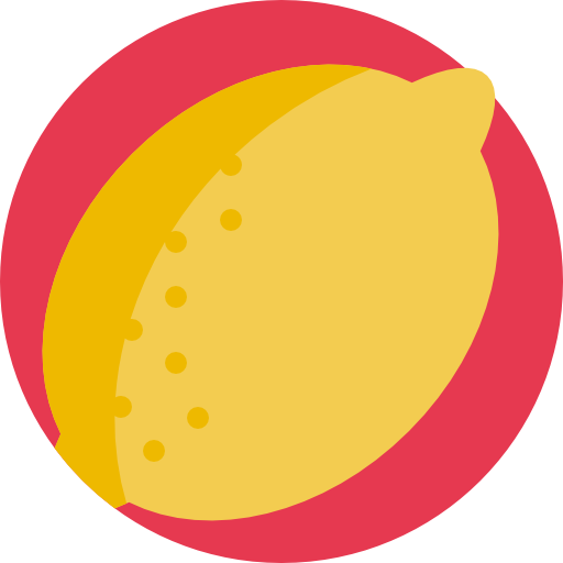 limone Detailed Flat Circular Flat icona