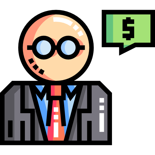Businessman Detailed Straight Lineal color icon