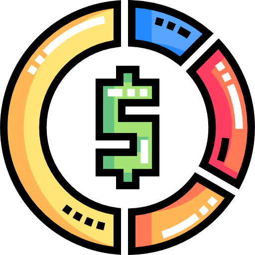 ドル Detailed Straight Lineal color icon