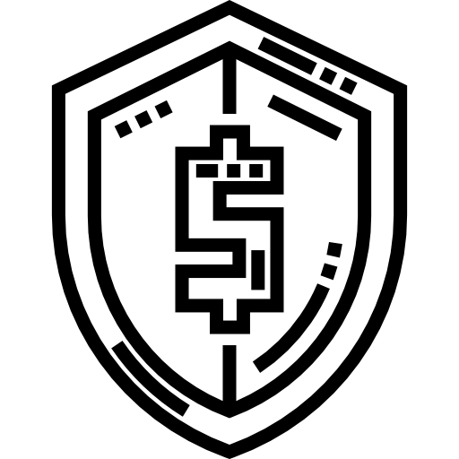 シールド Detailed Straight Lineal icon