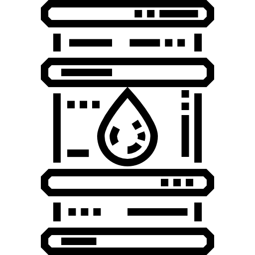 petróleo Detailed Straight Lineal icono