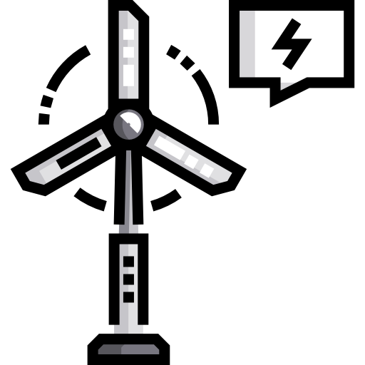 Windmill Detailed Straight Lineal color icon