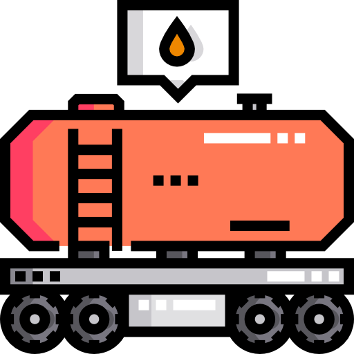 Нефтяной танкер Detailed Straight Lineal color иконка
