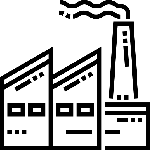 usine Detailed Straight Lineal Icône