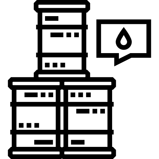 petróleo Detailed Straight Lineal icono
