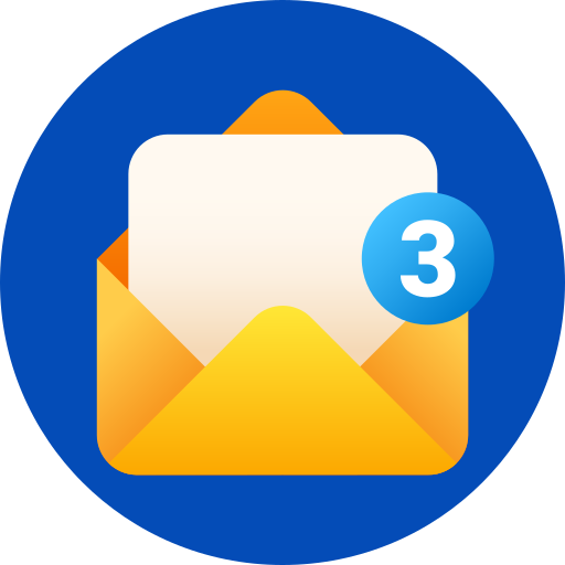 email Generic gradient fill icon