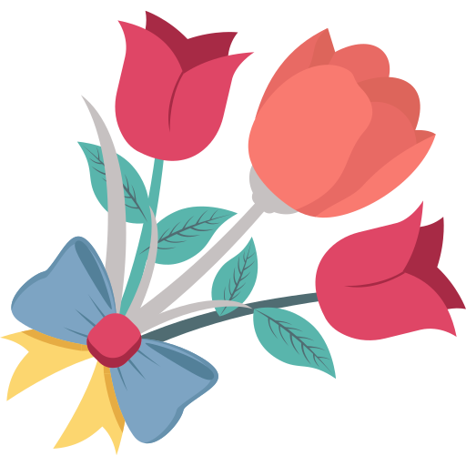 bouquet Generic color fill Icône