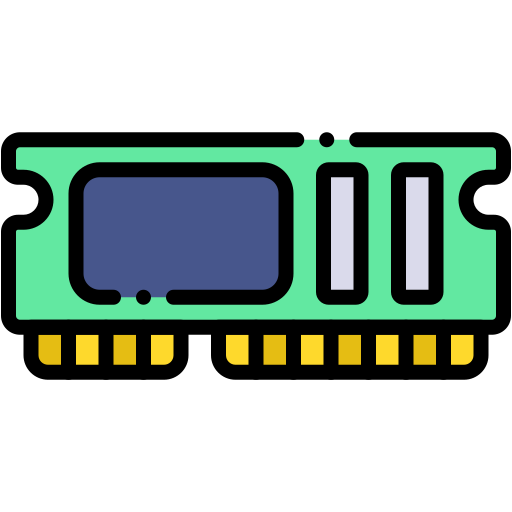 Ram Memory Generic color lineal-color icon