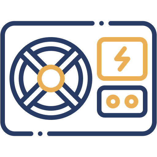 Power supply Generic color outline icon