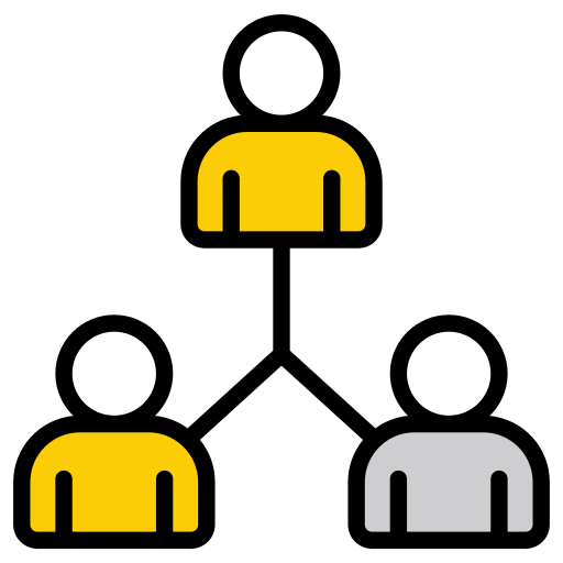 チームワーク Generic color lineal-color icon
