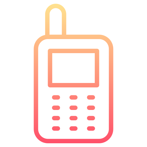 walkie-talkie Generic gradient outline icon