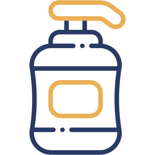jabón líquido Generic color outline icono