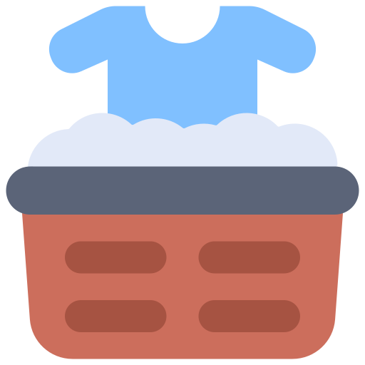 衣類の洗濯 Generic color fill icon