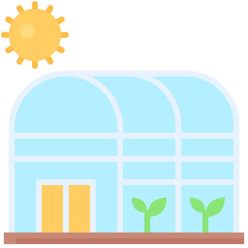 Green house Generic color fill icon