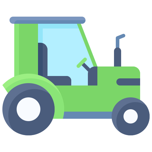 Tractor Generic color fill icon