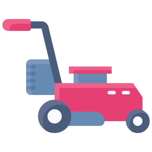Lawnmower Generic color fill icon